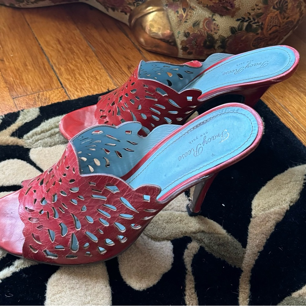 Tracy Reece Laser Cut Mules - Picture 5 of 8